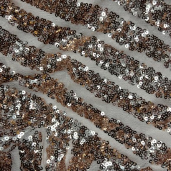 Hello Molly gold sequin open back dress - Picture 6 of 6